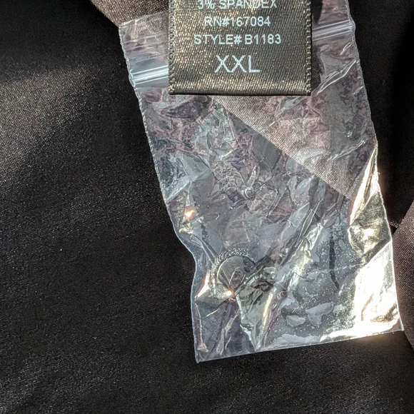 Pomander Place Elegant Black Textured Blouse - Picture 4 of 4